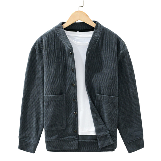 Wexford | Heren corduroy jas met knoopsluiting