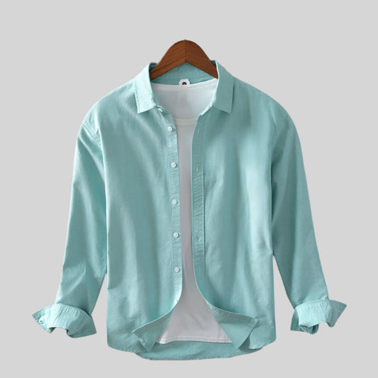 CottonEase | Ademend katoenen overhemd voor heren