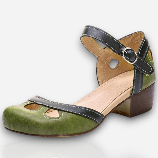 Elessa | Elegante blokhaksandalen met comfort en klasse