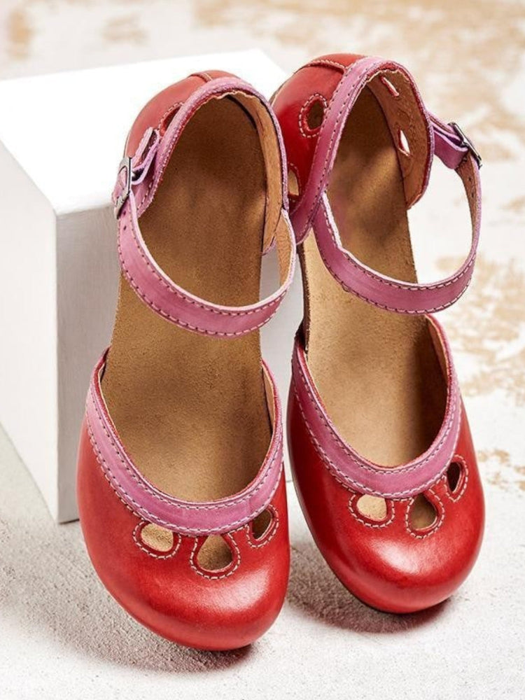 Elessa | Elegante blokhaksandalen met comfort en klasse