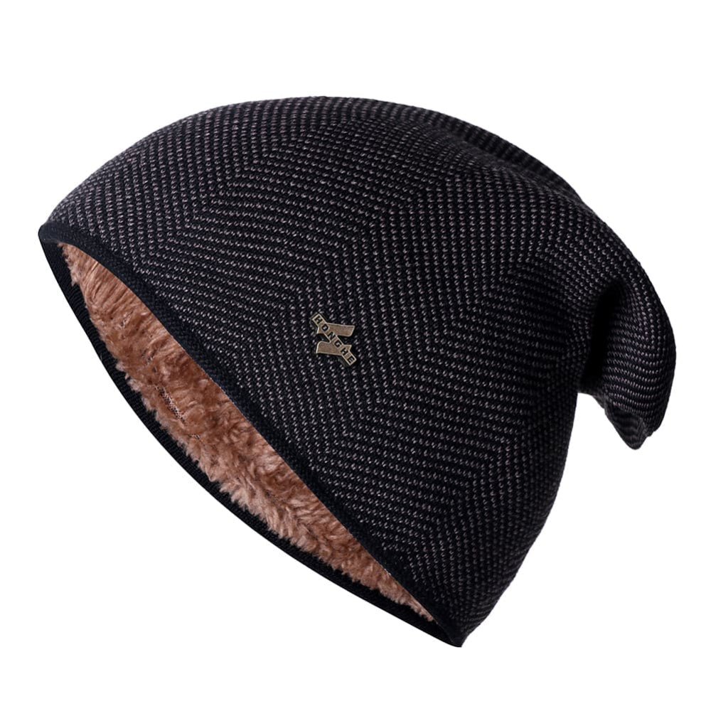 Honche Beanie | Warme muts met fleece voering voor herfst-winter