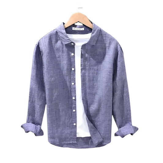 LinenVerve | Linnen button-up overhemd voor casual stijl
