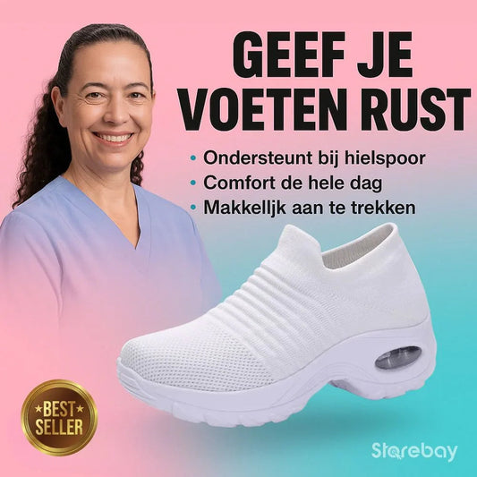 Livia | Instapschoenen voor dames met hielspoor en vermoeide voeten