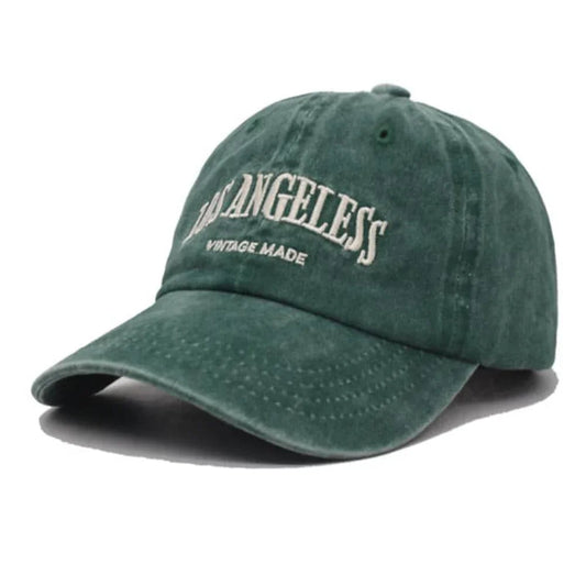 Los Angeles baseball cap | Vintage pet voor heren en dames met geborduurd design