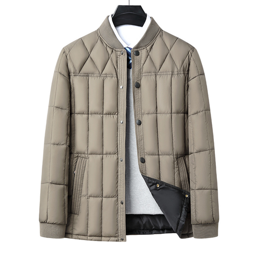 QuiltLite Jacket | Lichtgewicht donsjas met ribkraag