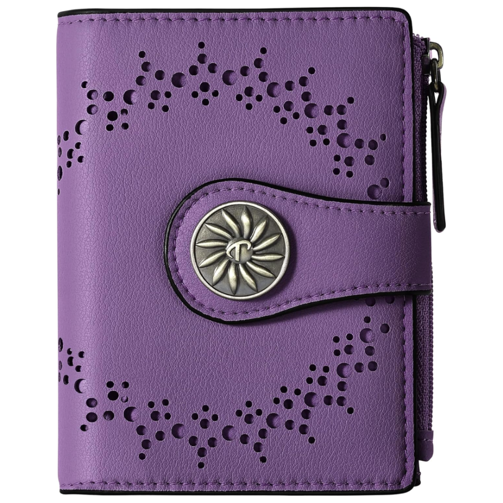 NovaFold | Elegante bifold portemonnee met ritsvak