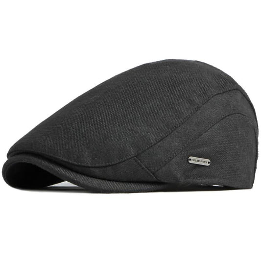 FoxCotton | Effen katoenen flat cap
