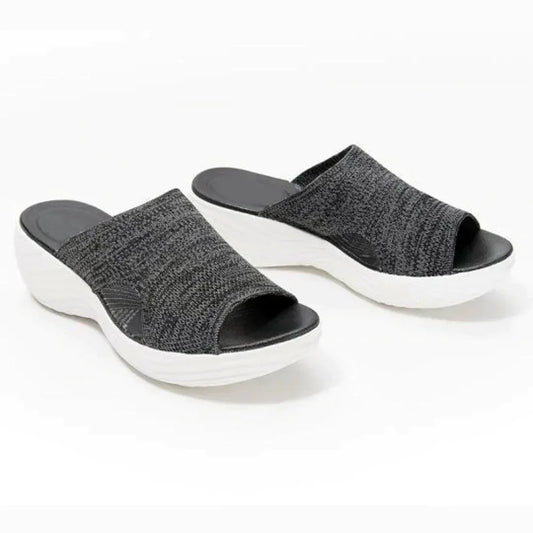 SoleSoft | Comfortabele slipper sandalen met voetondersteuning