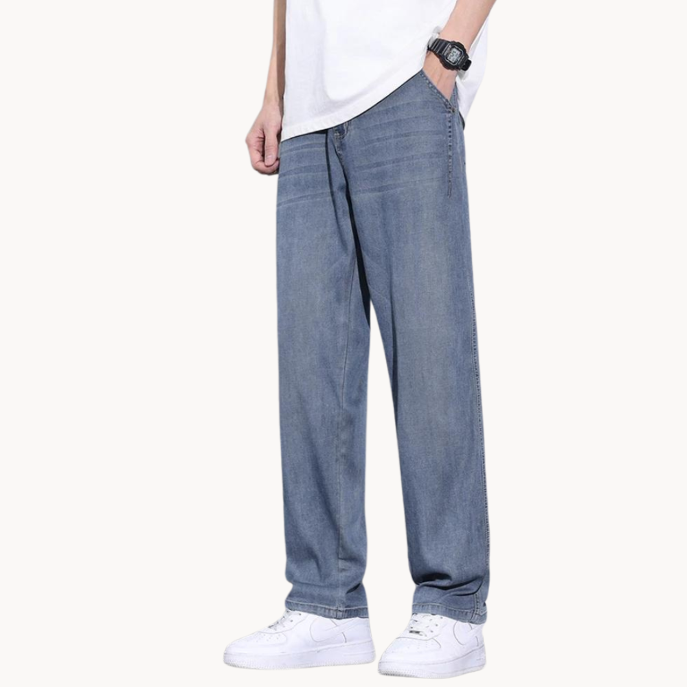 TencelEase | Luchtige straight-fit zomerbroek voor heren