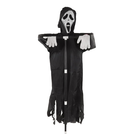 Ghostface | Tuindecoratie met staand Halloween spookfiguur