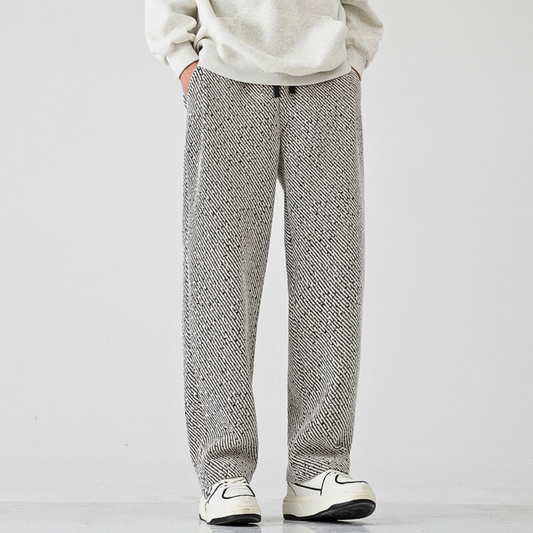 WeaveFlex | Joggingbroek met geweven structuur