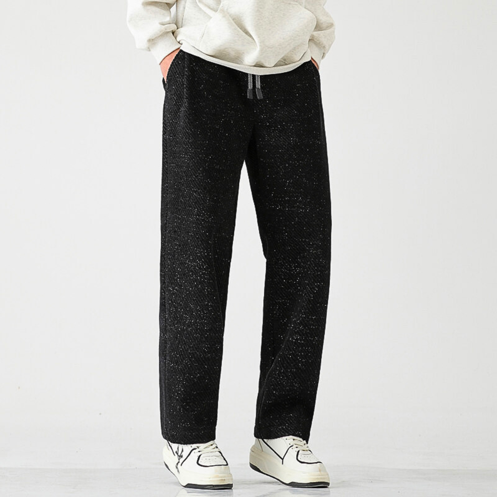WeaveFlex | Joggingbroek met geweven structuur