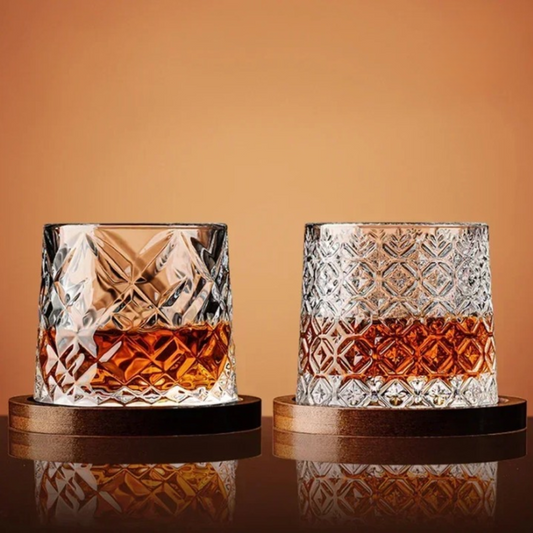 WhiskeySpin - Premium roterend whiskyglas