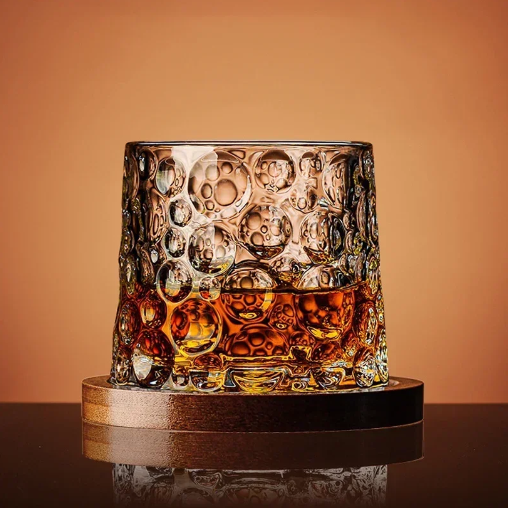 WhiskeySpin - Premium roterend whiskyglas