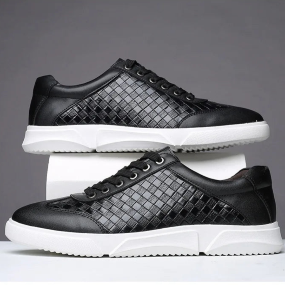 WovenWalk | Geweven sneakers met sportieve flair