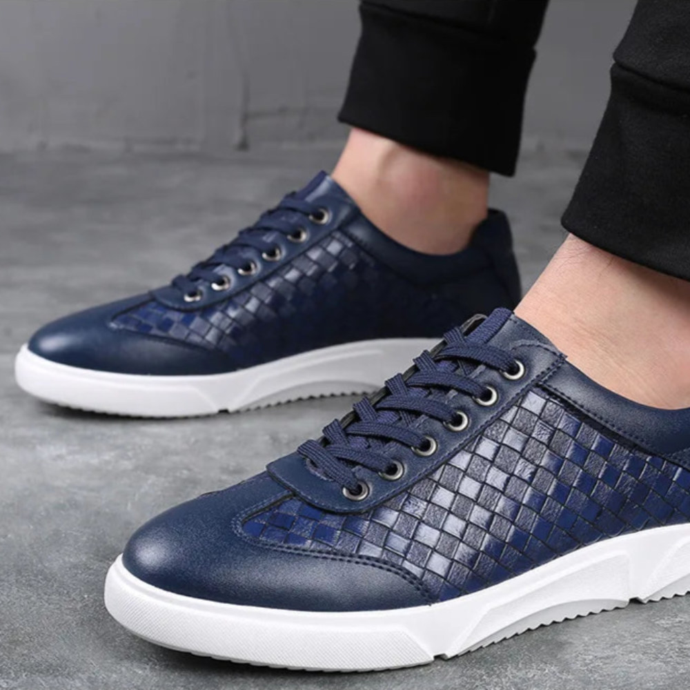 WovenWalk | Geweven sneakers met sportieve flair