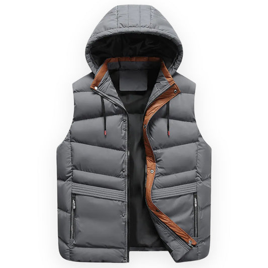 Lester | Puffervest met Capuchon – Warm, Licht & Stijlvol