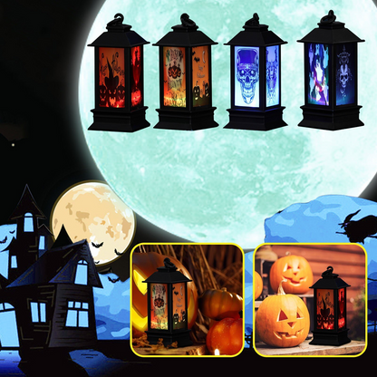 Spookachtige Halloween décor lantaarn