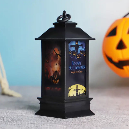 Spookachtige Halloween décor lantaarn