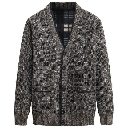 Mika | Herenvest met Knoopsluiting en V-Hals