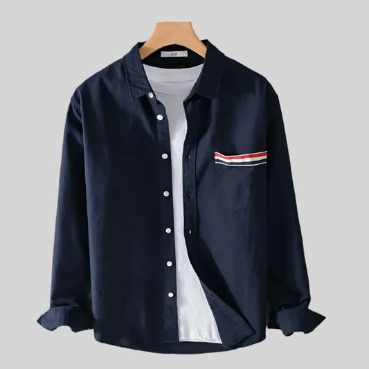 PlazaEase | Casual shirt met relaxte pasvorm