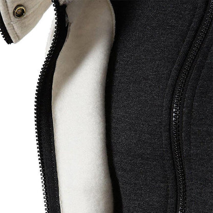 Jordan | Heren hoodie vest met rits en capuchon