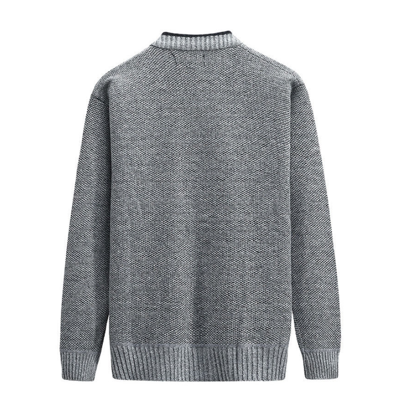 Mika | Herenvest met Knoopsluiting en V-Hals