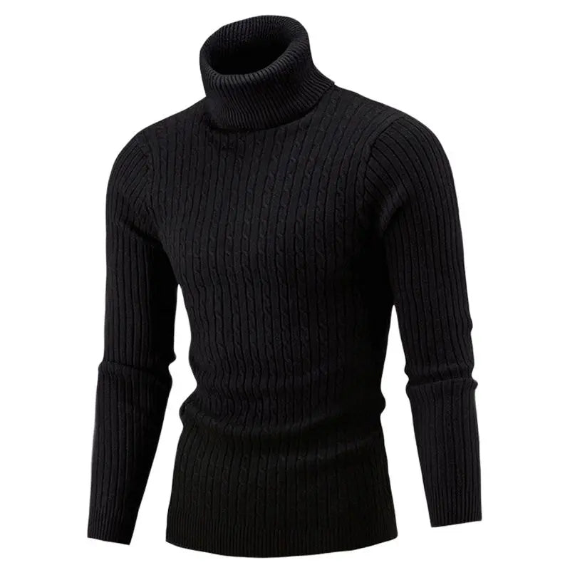 Heren kabelgebreide coltrui | Stijlvol & warm voor de winter