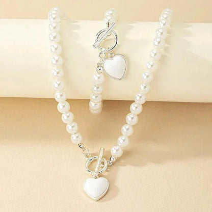 PearlAmor | Romantische parelketting en armband