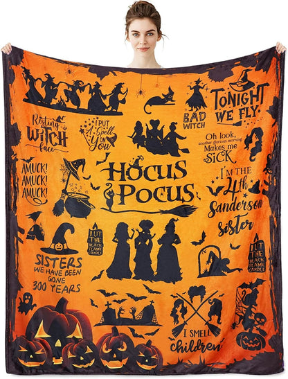 HocusPocus | Flanellen Halloween deken