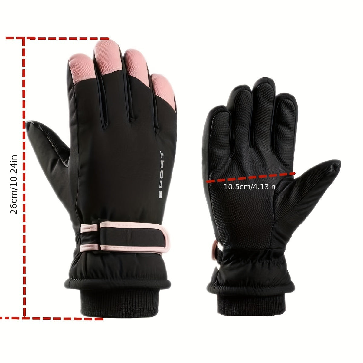 Dames winterhandschoenen | Waterafstotend & touchscreen