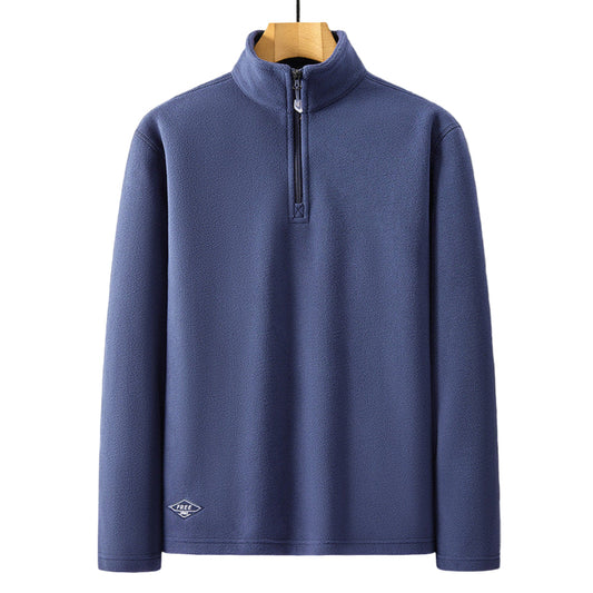 Alpine | Heren warme sweater met opstaande kraag