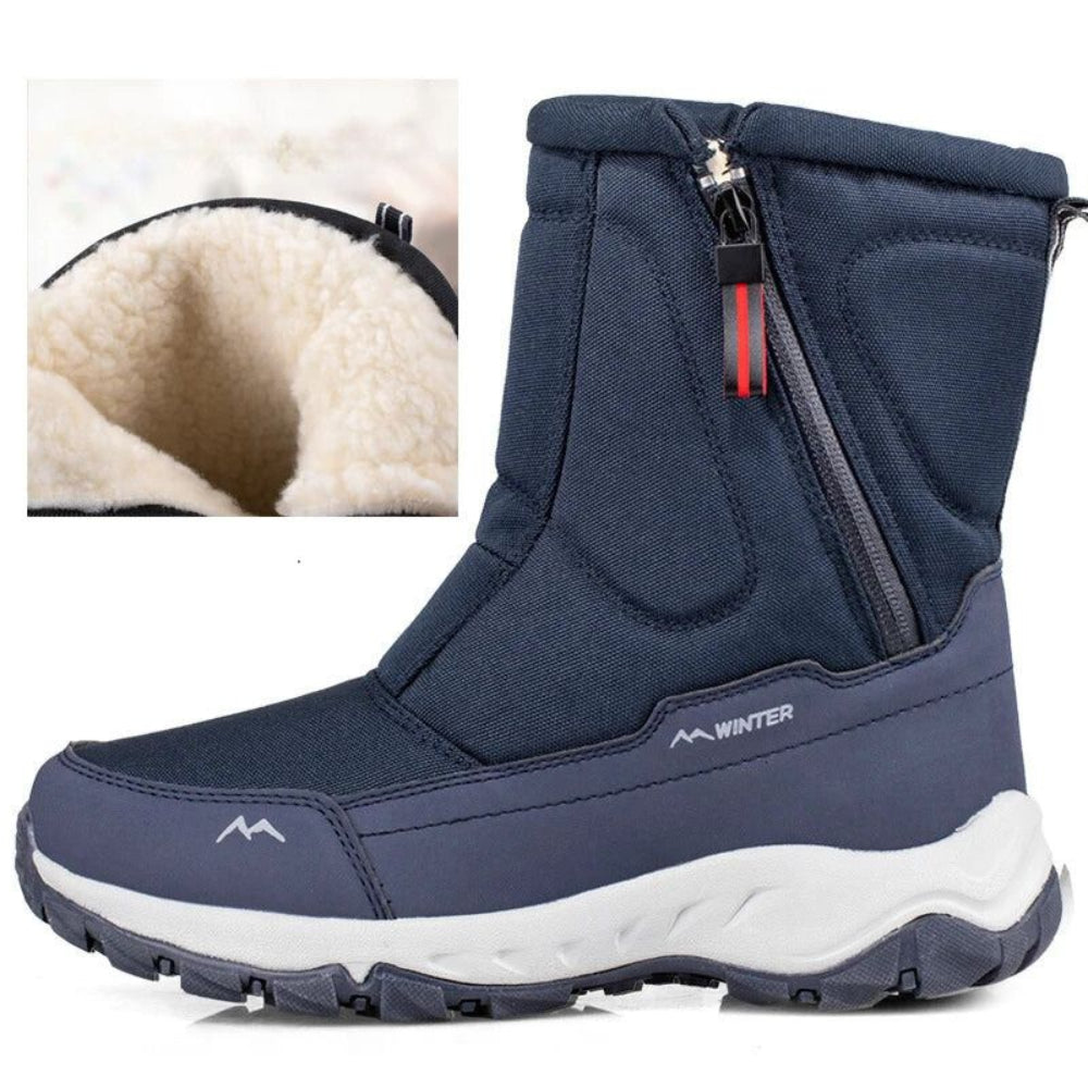 Arctic Zip | Heren sneeuwlaars met ritssluiting en winterweerbestendig