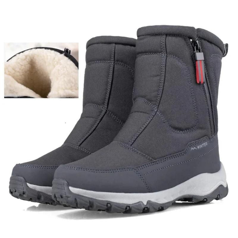 Arctic Zip | Heren sneeuwlaars met ritssluiting en winterweerbestendig