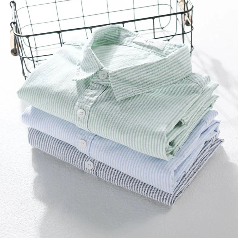Tijdloos heren overhe shirt met 50s geïnspireerde stijl