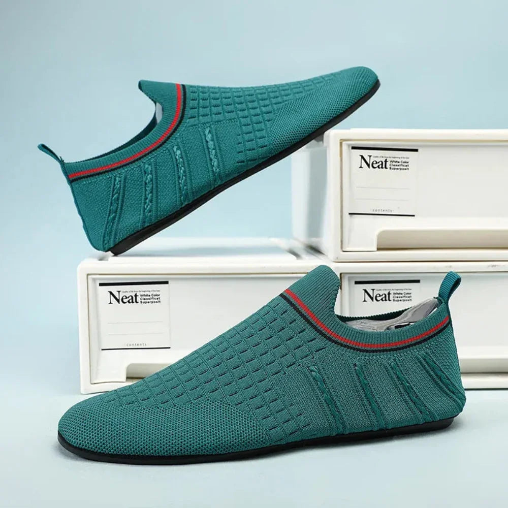 BreezeStep | Casual mesh instappers met demping