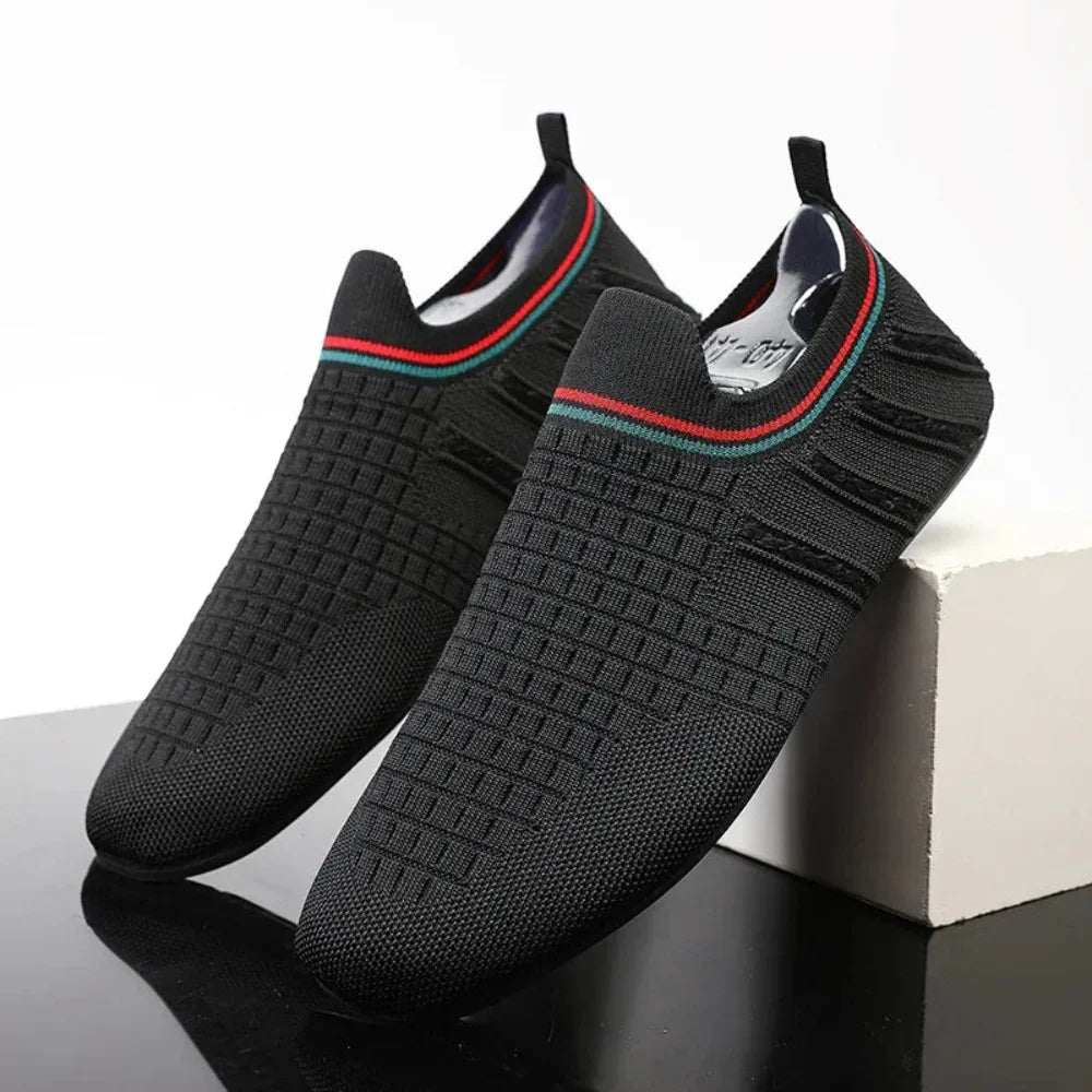 BreezeStep | Casual mesh instappers met demping