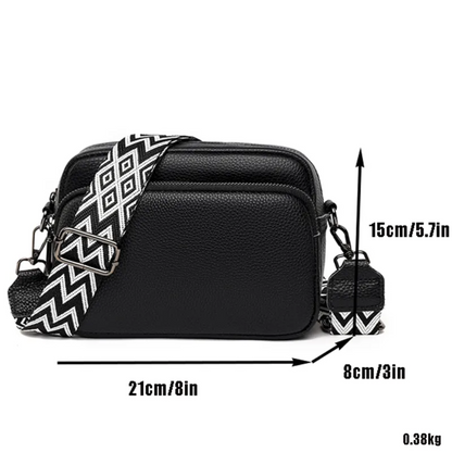 Craftura | Stijlvolle leren messenger tas met casual design