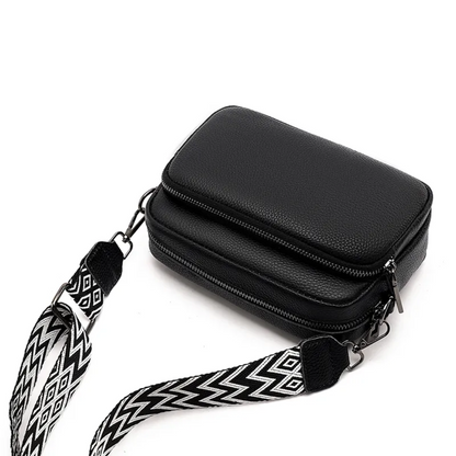 Craftura | Stijlvolle leren messenger tas met casual design