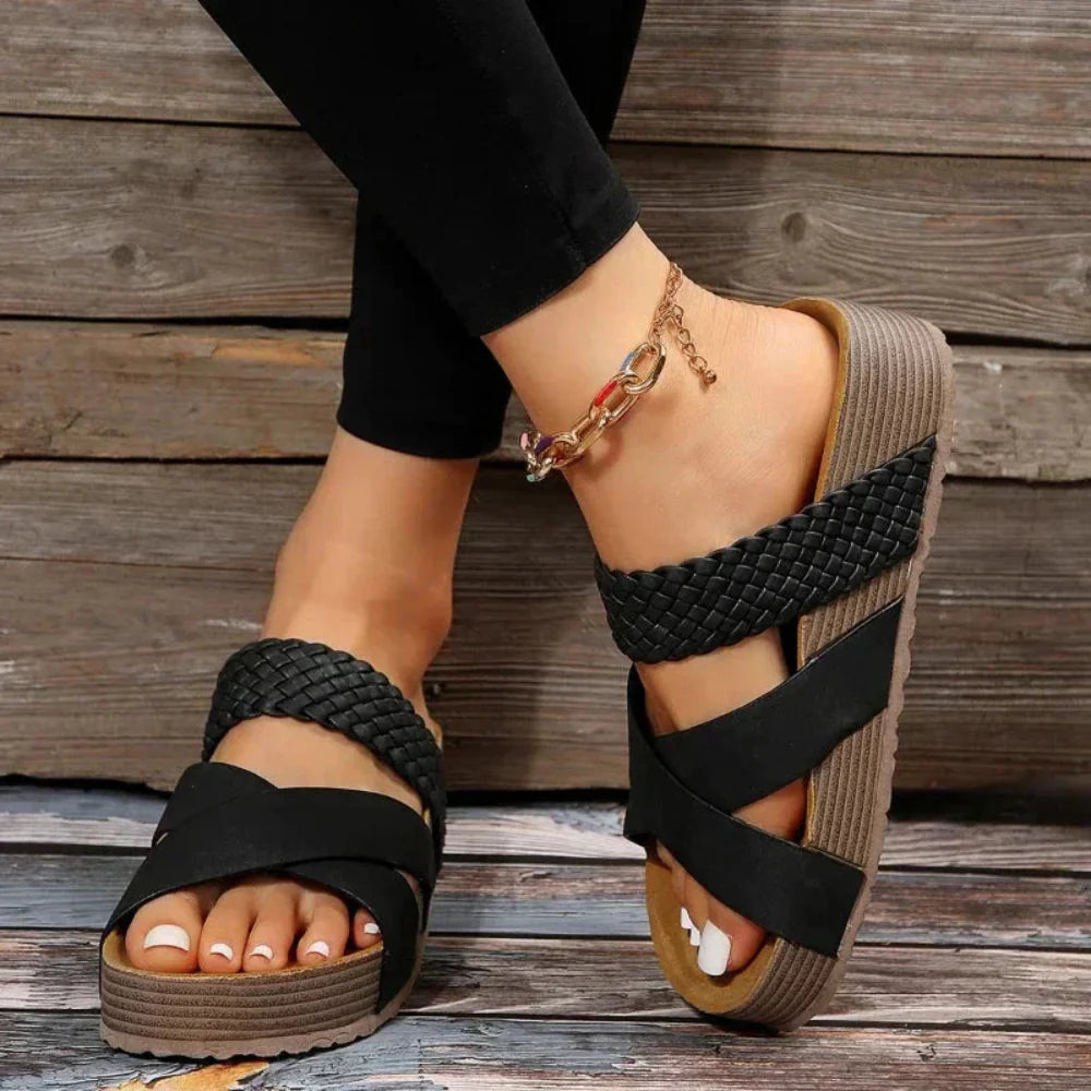 Comforta | Stijlvolle sandalen met zacht voetbed