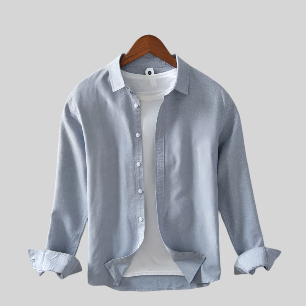 CottonEase | Ademend katoenen overhemd voor heren