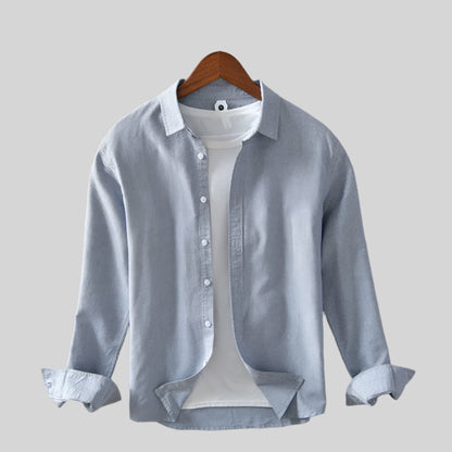 CottonEase | Ademend katoenen overhemd voor heren