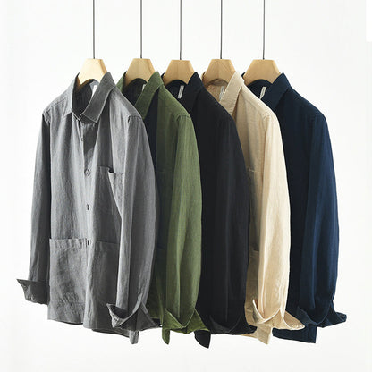MilanoLayer | Stijlvolle katoenen overshirt voor heren