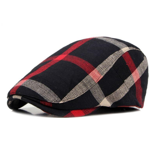 DaxTartan | Tartan katoenen flat cap