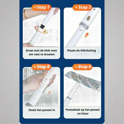 EasyClean | 3 in 1 raamwasser | +3 GRATIS doeken