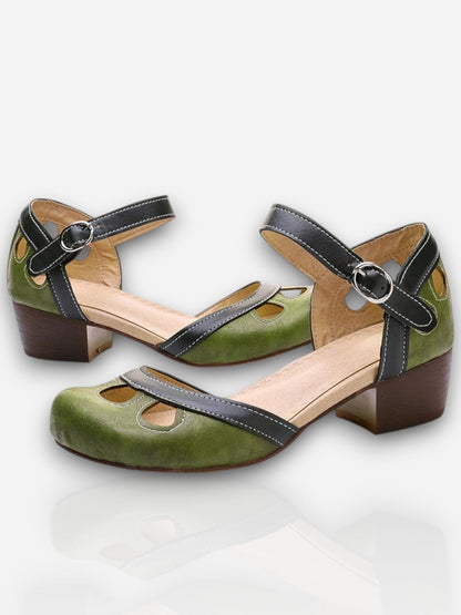 Elessa | Elegante blokhaksandalen met comfort en klasse