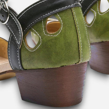 Elessa | Elegante blokhaksandalen met comfort en klasse