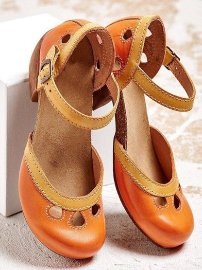 Elessa | Elegante blokhaksandalen met comfort en klasse