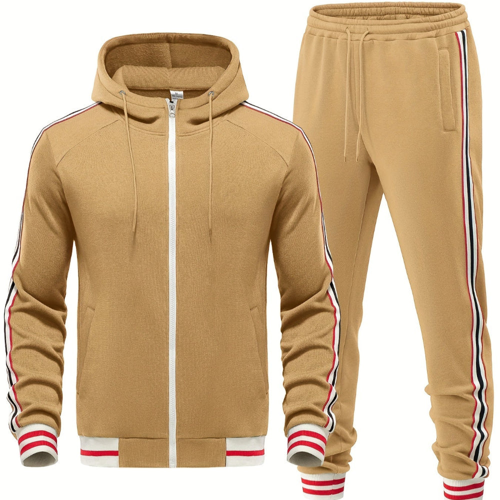 FlexForm Set | Comfortabel 2‑delig heren trainingspak