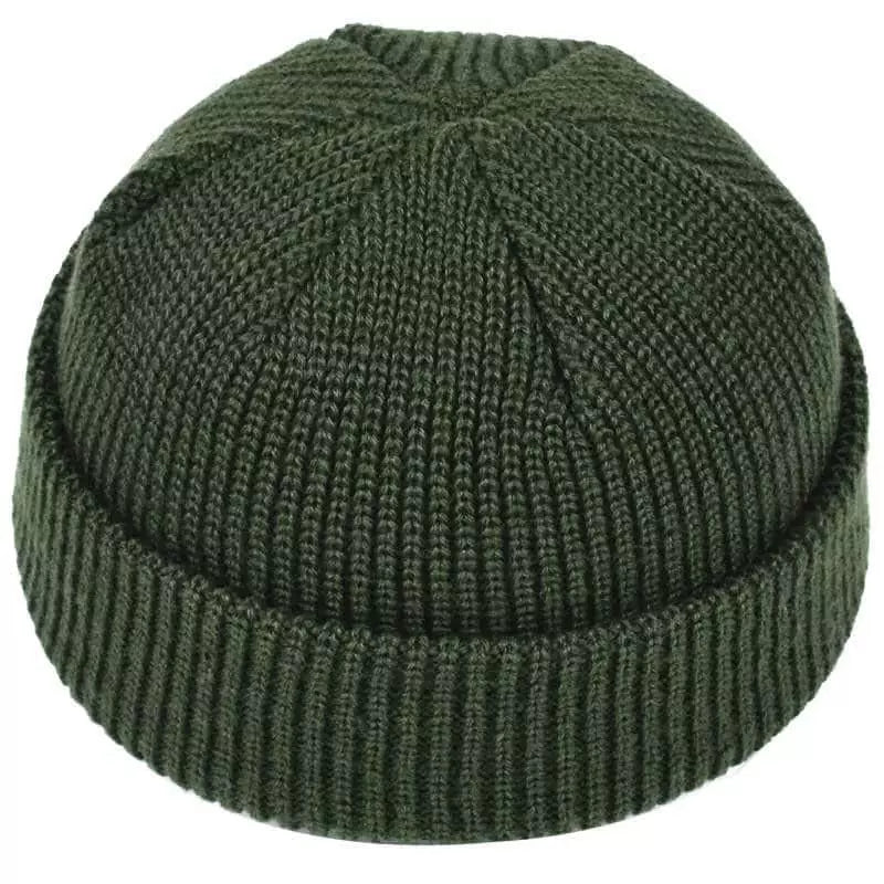 Docker Beanie | Unisex korte beanie van 100% katoen